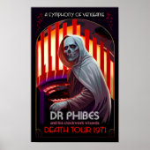 Dr. Phibes Symphony of Vengeance Poster – Rock Art (Voorkant)