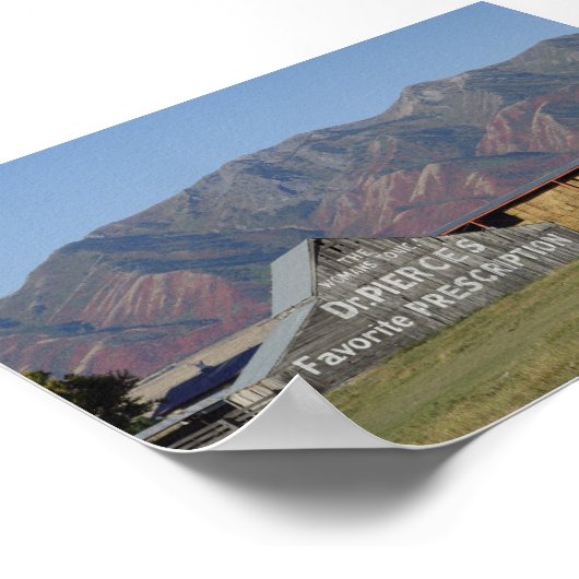 Dr. Pierce's Barn Poster (Hoek)