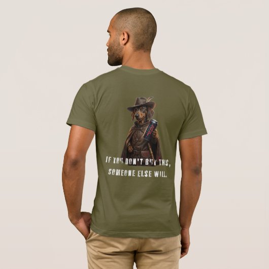 Dr. Piper (Neem de Stomp) T-shirt (Achterkant volledig)