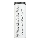 Dr. Piper's Tumbler I Thermosbeker (Achterkant)