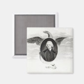 Dr Priestley, illustratie van filosofen Magneet (Voorkant / Achterkant)