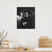 Dr. Richard Busby gegraveerd door James Masson Poster (Keuken)