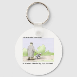 Dr. Roarshach Cartoon Cadeaus, T-shirts, & Verzame Sleutelhanger