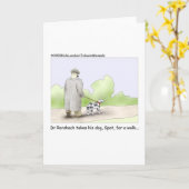 Dr. Roarshach Cartoon Gifts, T - shirts & verzamel Kaart (Gele Bloem)