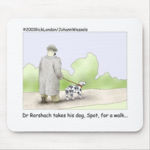 Dr. Roarshach Cartoon Gifts, T - shirts & verzamel Muismat