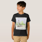 Dr. Rorschach neemt Dog Spot 4 A Walk Funny T-shirt (Voorkant volledig)