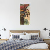 Dr. Sage's catarrhremedie Canvas Afdruk (Insitu (Slaapkamer))