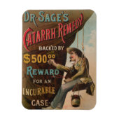 Dr. Sage's catarrhremedie Magneet (Verticaal)