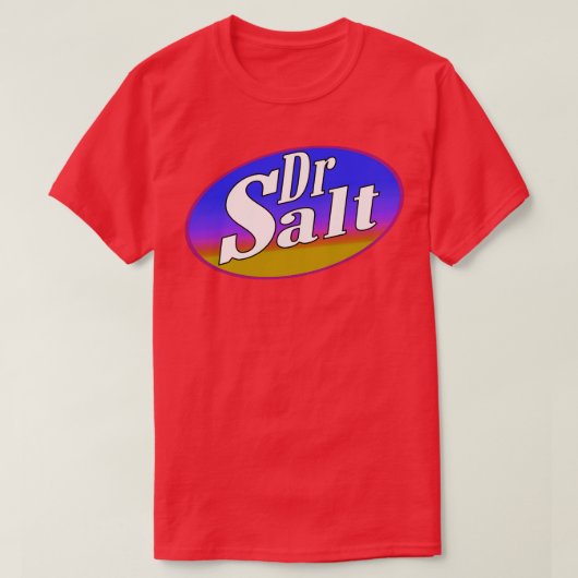 Dr. Salt Soda Logo T-shirt (Design voorkant)