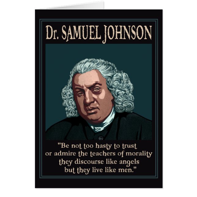 Dr. Samuel Johnson (Voorkant)