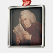 Dr. Samuel Johnson 1775 Metalen Ornament (Links)