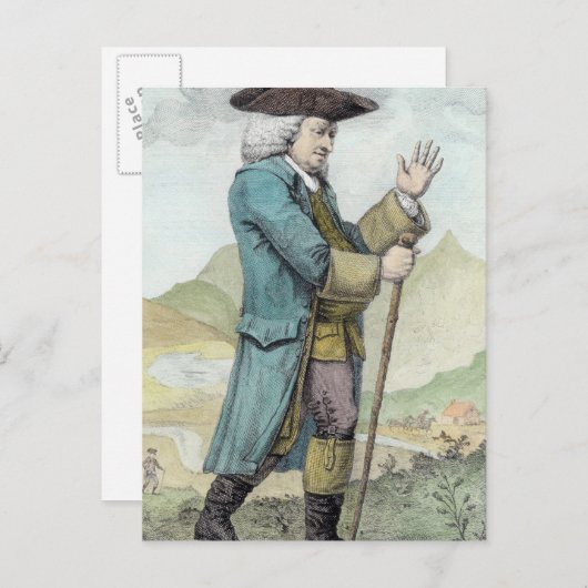 Dr. Samuel Johnson Briefkaart (Voorkant / Achterkant)