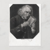 Dr. Samuel Johnson Briefkaart (Voorkant)