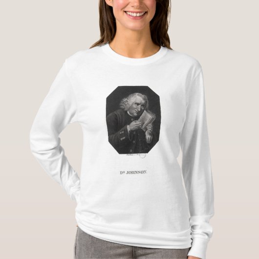 Dr. Samuel Johnson T-shirt (Voorkant)