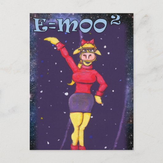 Dr. Sassy Disesses einstein Briefkaart (Voorkant)