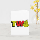 Dr Seuss 2nd Birthday Two Baby Kaart (Gele Bloem)