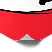 Dr. Seuss | Aangepast ding één ding twee Poster (Hoek)