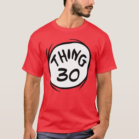 Dr. Seuss | Aangepast ding één ding twee T-shirt (Voorkant)