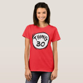 Dr. Seuss | Aangepast ding één ding twee T-shirt (Voorkant volledig)