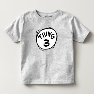 Dr. Seuss Aangepast Thing One Thing Two Kinder Shirts