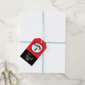 Dr. Seuss | Aangepaste Thing One Thing Two Cadeaulabel (Met Touw)