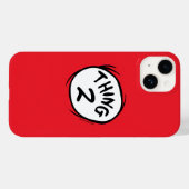 Dr. Seuss | Aangepaste Thing One Thing Two Case-Mate iPhone Case (Achterkant (horizontaal))