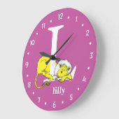 Dr. Seuss ABC: Brief L - wit| Jouw namen toevoegen Grote Klok (Hoek)