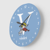 Dr. Seuss ABC: Brief V - wit| Jouw namen toevoegen Grote Klok (Hoek)