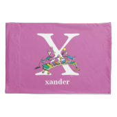 Dr. Seuss ABC: Brief X - wit| Jouw namen toevoegen Kussensloop (Achterkant)