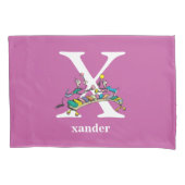 Dr. Seuss ABC: Brief X - wit| Jouw namen toevoegen Kussensloop (Voorkant)