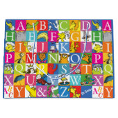 Dr. Seuss' ABC Kleurrijk Blokletterpatroon Groot Cadeauzakje (Voorkant)