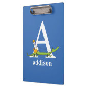 Dr. Seuss ABC: Letter A - White | Jouw namen toevo Klembord (Links)