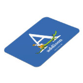 Dr. Seuss ABC: Letter A - White | Jouw namen toevo Magneet (Linkerzijde)