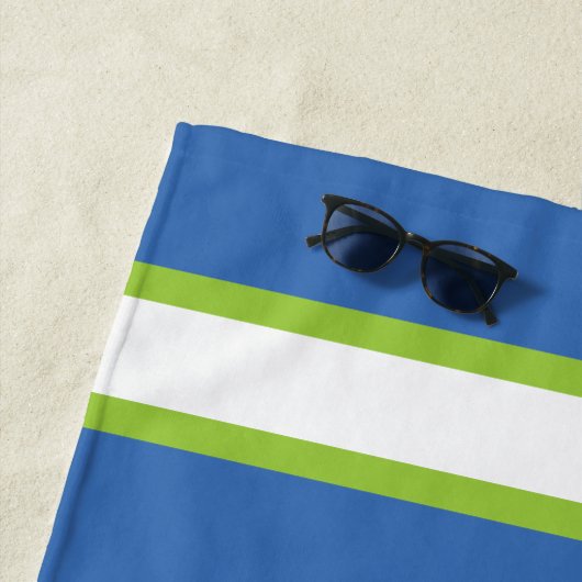 Dr. Seuss ABC: Letter A - White | Jouw namen toevo Strandlaken (In situ)