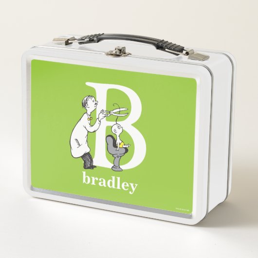 Dr. Seuss ABC: Letter B - White | Jouw namen toevo (Voorkant)