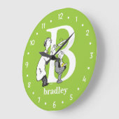 Dr. Seuss ABC: Letter B - White | Jouw namen toevo Grote Klok (Hoek)