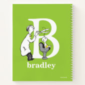 Dr. Seuss ABC: Letter B - White | Jouw namen toevo Notitieboek (Achterkant)
