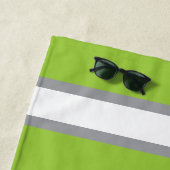 Dr. Seuss ABC: Letter B - White | Jouw namen toevo Strandlaken (In situ)