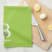 Dr. Seuss ABC: Letter B - White | Jouw namen toevo Theedoek (Quarter Fold)