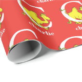 Dr. Seuss ABC: Letter C - White | Jouw namen toevo Cadeaupapier (Rol Hoek)