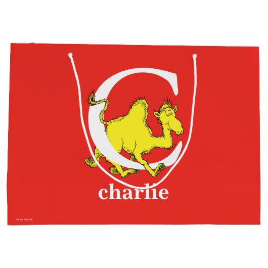 Dr. Seuss ABC: Letter C - White | Jouw namen toevo Groot Cadeauzakje (Achterkant)