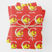 Dr. Seuss ABC: Letter C - White | Jouw namen toevo Inpakpapier Vel (In situ)