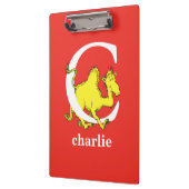 Dr. Seuss ABC: Letter C - White | Jouw namen toevo Klembord (Links)