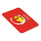 Dr. Seuss ABC: Letter C - White | Jouw namen toevo Magneet (Rechterzijde)