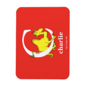 Dr. Seuss ABC: Letter C - White | Jouw namen toevo Magneet (Verticaal)