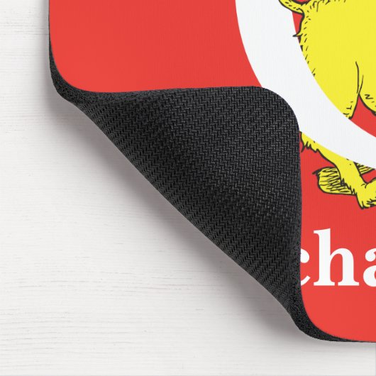 Dr. Seuss ABC: Letter C - White | Jouw namen toevo Muismat (Hoek)