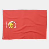 Dr. Seuss ABC: Letter C - White | Jouw namen toevo Theedoek (Horizontaal)