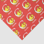 Dr. Seuss ABC: Letter C - White | Jouw namen toevo Tissuepapier (Detail)