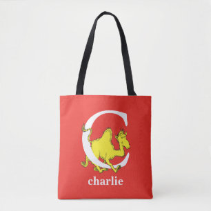 Dr. Seuss ABC: Letter C - White   Jouw namen toevo Tote Bag