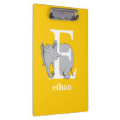 Dr. Seuss ABC: Letter E - White | Jouw namen toevo Klembord (Rechts)